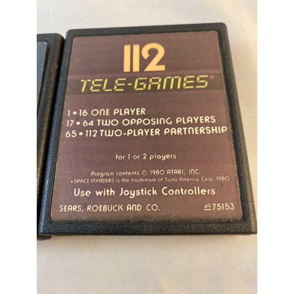 80’s Vintage Atari-Tele Game Bundle-Serious Inquir - Picture 2 of 6